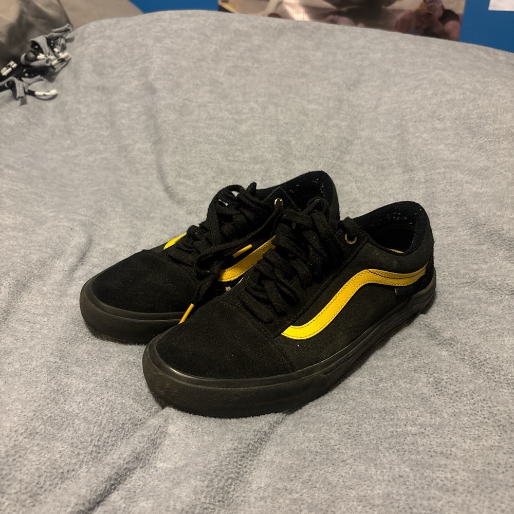 Old Skool Pro BMX 'Larry Edgar Black/Yellow Vans